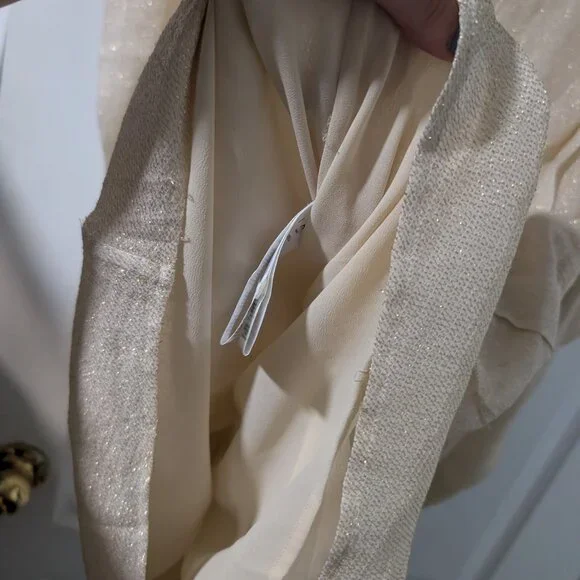 IRO | Lorelle wrap-effect pleated lamé mini dress - Picture 9 of 16